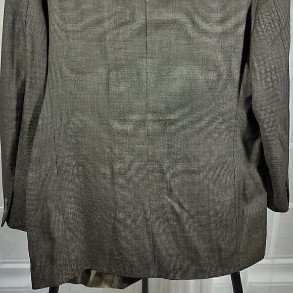 Jhane Barnes Brown To Olive Suit Jacket/Blazer Size 44R - Picture 10 of 12